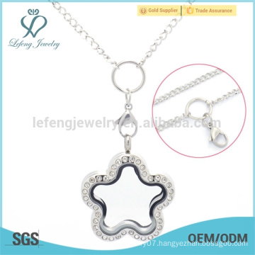 2.6mm 30" newly stainless steel floating locket chain, fashion pendant necklace chains